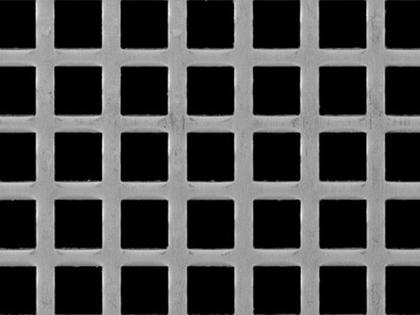 Square Hole Perforated Metal Sheet